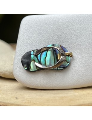 abalone mother of pearl savannah pendant price- Flip-Flop Pendant