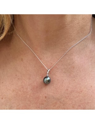Women’s Cultured Pearl Pendant - price of women tahitian pearl pendant