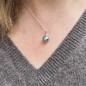 Mira - Blue Lagoon Tahitian Pearl Pendant 9.48mm