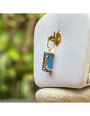 Gold Tiki Pendant - love symbol pendant