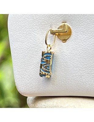 Gold Tiki Pendant - love symbol pendant