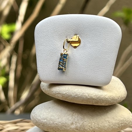 Gold Tiki Pendant - love symbol pendant