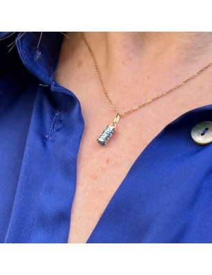 Gold Tiki Pendant - love symbol pendant