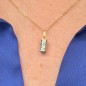 18K Gold Tiki Pendant – Symbol of Love