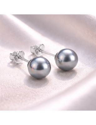 Pendientes con perla de Tahití