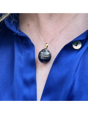 Men’s Tahitian Pearl Pendant – Tahitian Men’s Jewelry