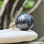 Tāroa – 18 Carat Gold Pendant - 15.40 mm Circled Tahitian Pearl