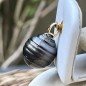 Tāroa – 18 Carat Gold Pendant - 15.40 mm Circled Tahitian Pearl