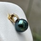 Mataroa - 18 Carat Gold Pendant Overseas Tahitian Pearl 9.60mm