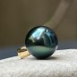 Mataroa - 18 Carat Gold Pendant Overseas Tahitian Pearl 9.60mm