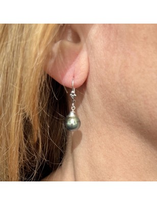 Pendientes de perlas cultivadas