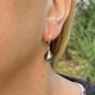 タヒチパールピーコックのぶら下がりイヤリング タヒチパールピーコックのぶら下がりイヤリング