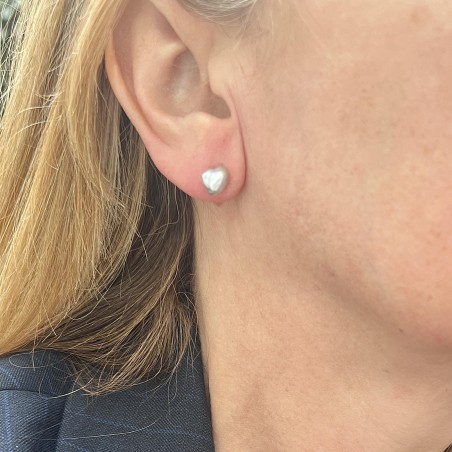 Nati Rahi Pō - Boucles d'Oreilles Keshis de 6.65mm