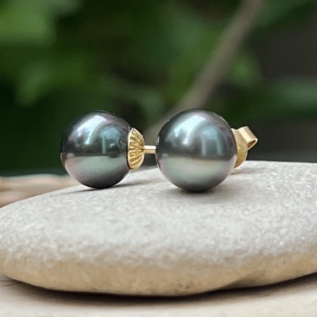 Серьги с культивированным жемчугом