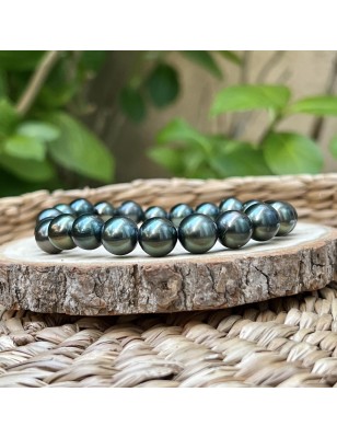 Bracciale da uomo con perle coltivate