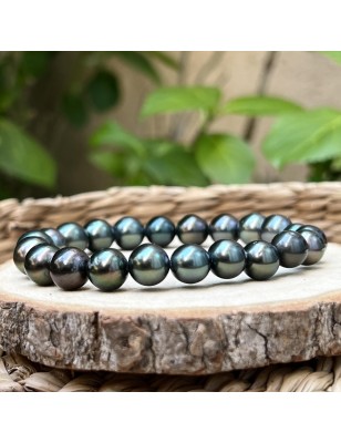 Herrenarmband mit Zuchtperlen