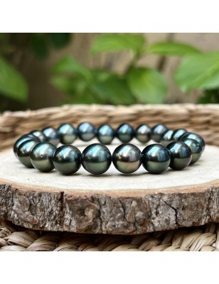 Equinox - Bracelet 22 Round Tahitian Pearls