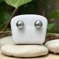 Mahana Ura - Orecchini in Argento con Perle di Tahiti da 9,82 mm