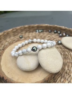 Bracciale con perla di Tahiti