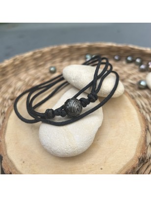 Pulsera con perla de Tahití