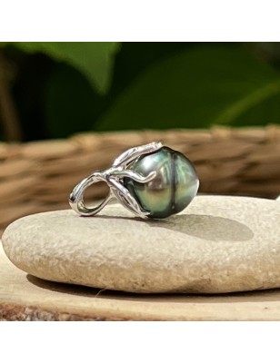 Подвеска Осьминог Белое Золото 18 Карат