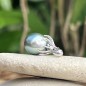 Moana Iti - Octopus Pendant 18 Carat White Gold - Tahitian Lagoon Pearl Moana Iti - Octopus Pendant 18 Carat White Gold - Tahitian Lagoon Pearl