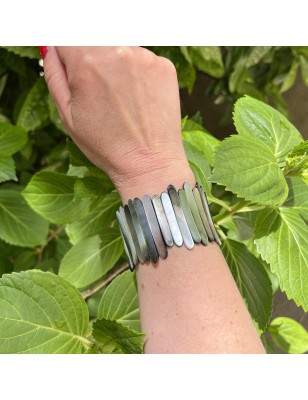 Tahiti Mother of Pearl Bracelet -  Pinctada Margaritifera Negra