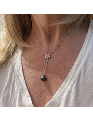 Ожерелье с культивированным жемчугом