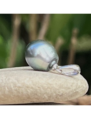 prix perle bleue en pendentif femme