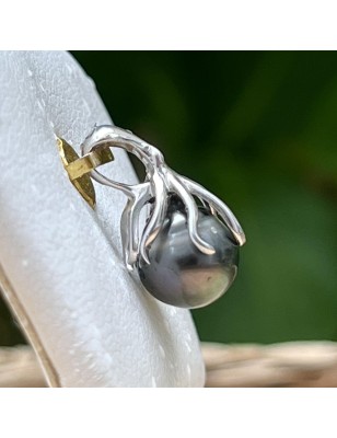 pendentif pieuvre perle de Tahiti