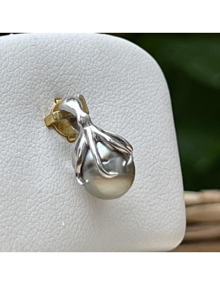pendentif pieuvre perle de Tahiti