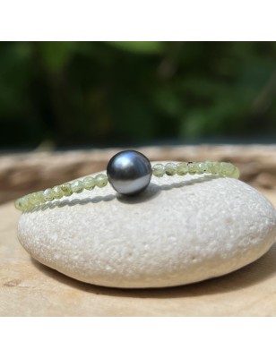 bracelet argent perle de culture de Tahiti prix