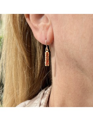boucles d'oreilles tiki