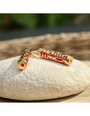 Boucles d'Oreilles Tiki Symbole d'Harmonie