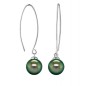 Horizons – Pendientes colgantes de plata con perlas de Tahití 8/9 mm Horizons – Pendientes colgantes de plata con perlas de Tahití 8/9 mm