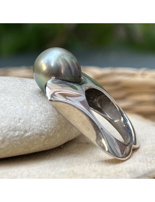 anillo perla de Tahití