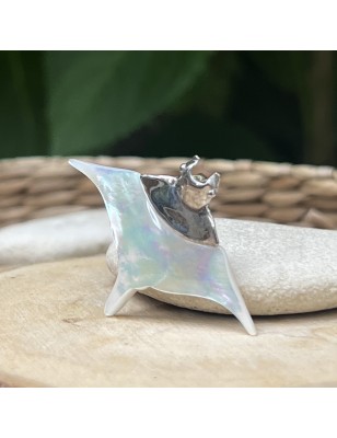 manta ray pendant for men mother of pearl price - manta ray pendant