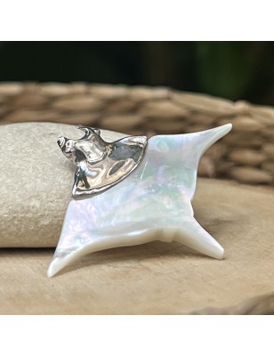 manta ray pendant for men mother of pearl price - manta ray pendant