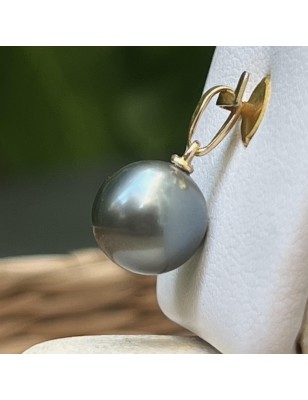 pendentif perle de Tahiti énergie féminine luxe - bijou feng shui perle de Tahiti or 18 carats