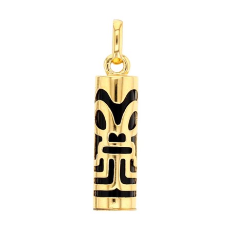 Tiki-Anhänger aus 9 Karat Gold – Symbol der Stärke