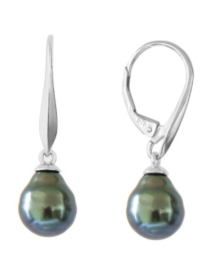boucles d'oreilles perle de culture de Tahiti