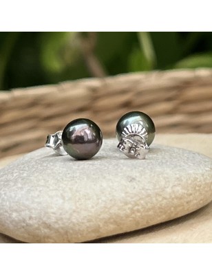 orecchini con perle di Tahiti