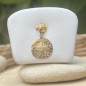 Pendente Fiore di Tiaré Tahiti in Oro 18 Carati Pendente Fiore di Tiaré Tahiti in Oro 18 Carati