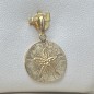 Pendente Fiore di Tiaré Tahiti in Oro 18 Carati Pendente Fiore di Tiaré Tahiti in Oro 18 Carati