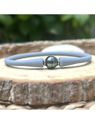 Herrenarmband mit Zuchtperle – Tahiti-Perlenarmband für Herren