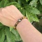Perla di Tahiti Peacock 10,36 mm - Bracciale Occhio di Tigre Perla di Tahiti Peacock 10,36 mm - Bracciale Occhio di Tigre