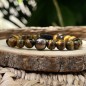 Perla di Tahiti Peacock 10,36 mm - Bracciale Occhio di Tigre Perla di Tahiti Peacock 10,36 mm - Bracciale Occhio di Tigre