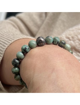 Bracciale da uomo con perla coltivata – bracciale da uomo con perla di Tahiti