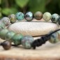 Turquoises and Tahitian Pearl Bracelet - 9.53mm Turquoises and Tahitian Pearl Bracelet - 9.53mm