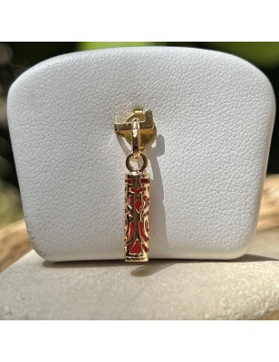 Tiki-Anhänger aus Gold